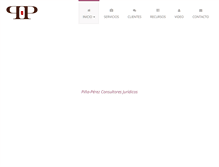 Tablet Screenshot of pina-perez.com